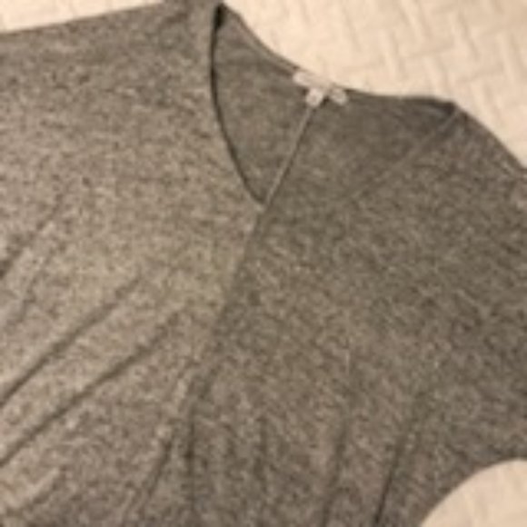 Green Envelope SOFT Gray Top - Picture 2 of 4